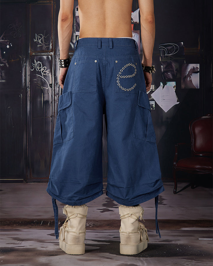 Street New Utility Wide-Leg Shorts