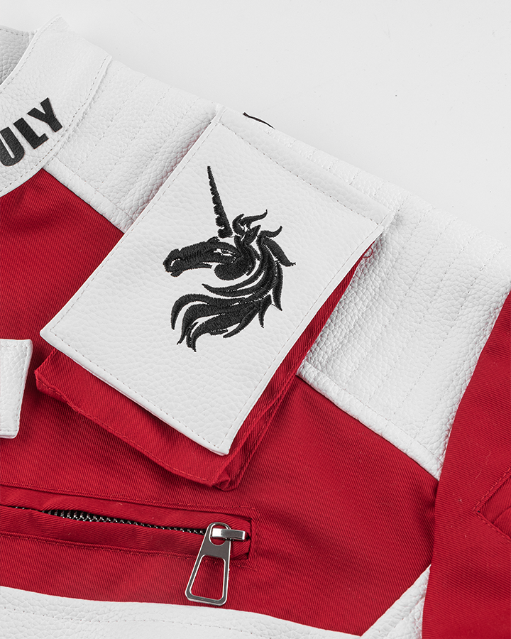 GRYFT Racing Style Graphic Oversized Jacket