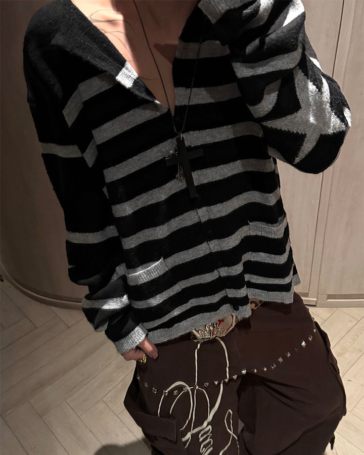 GRYFT Retro Patchwork Sweater