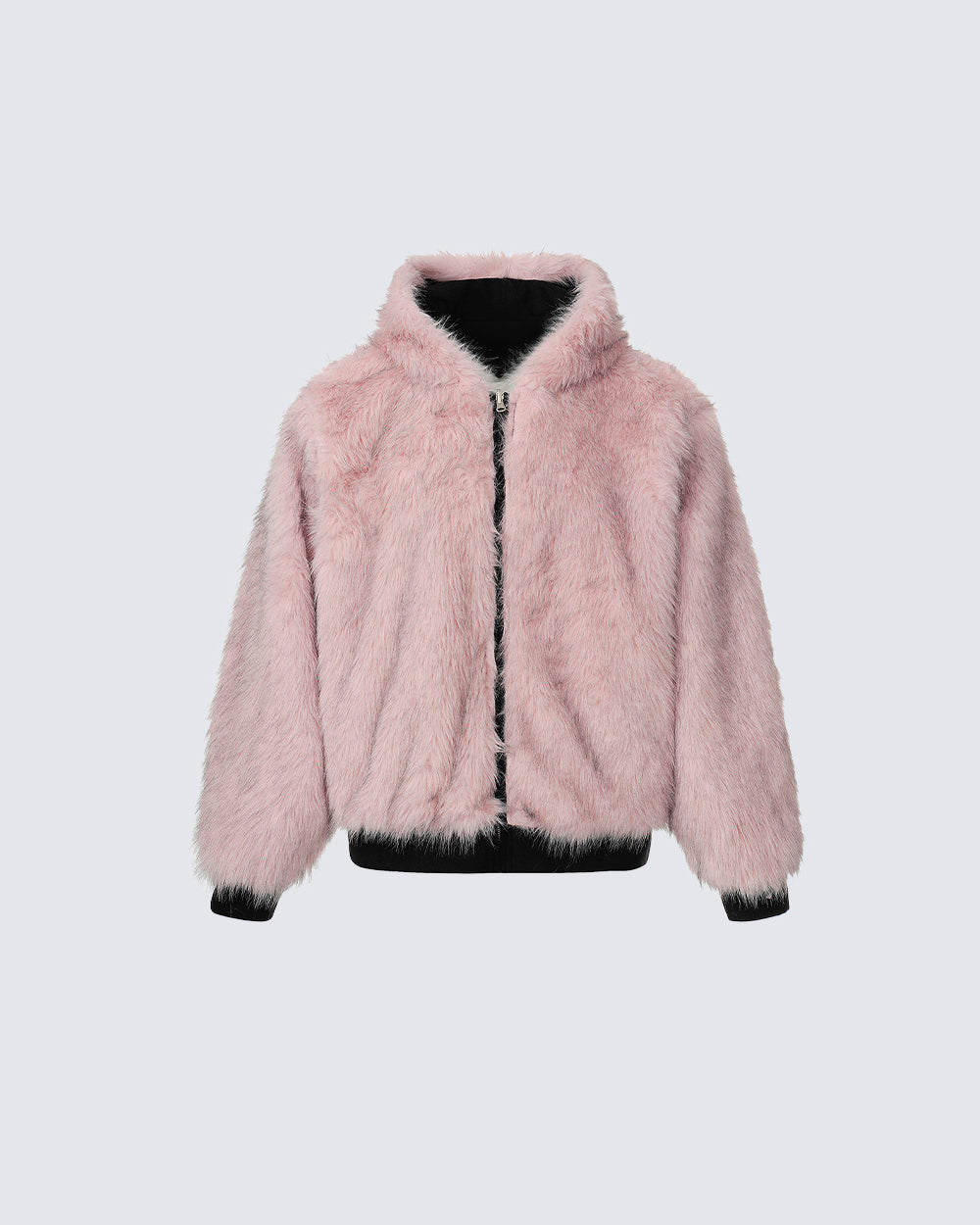 American High-Street Reversible Fleece Flight Jacket