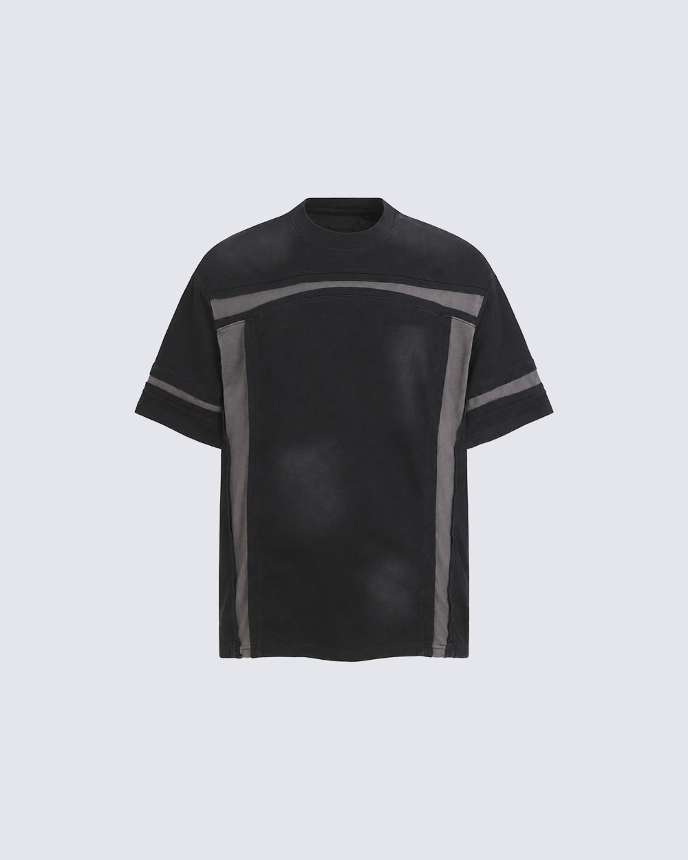American Utility Contrast Panel Boxy New Tee