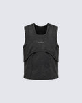 GRYFT Dark Washed Vest