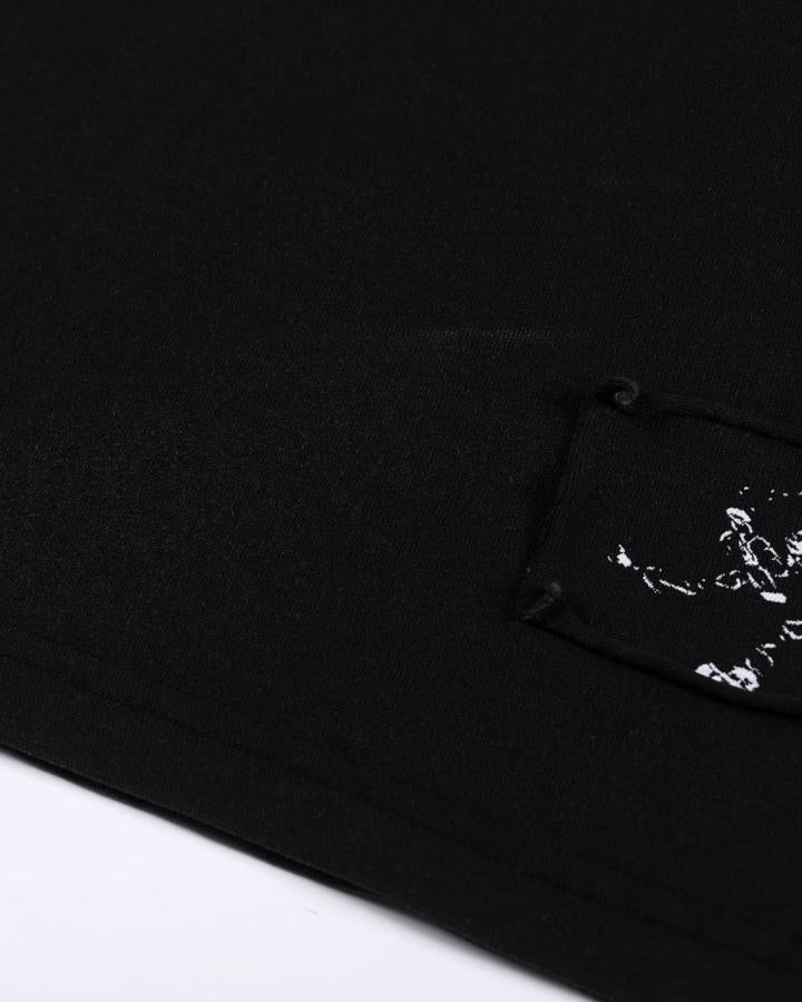 Cross Cutout Graphic T-Shirt