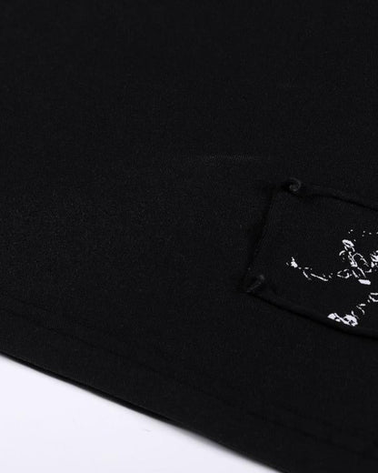 Cross Cutout Graphic T-Shirt