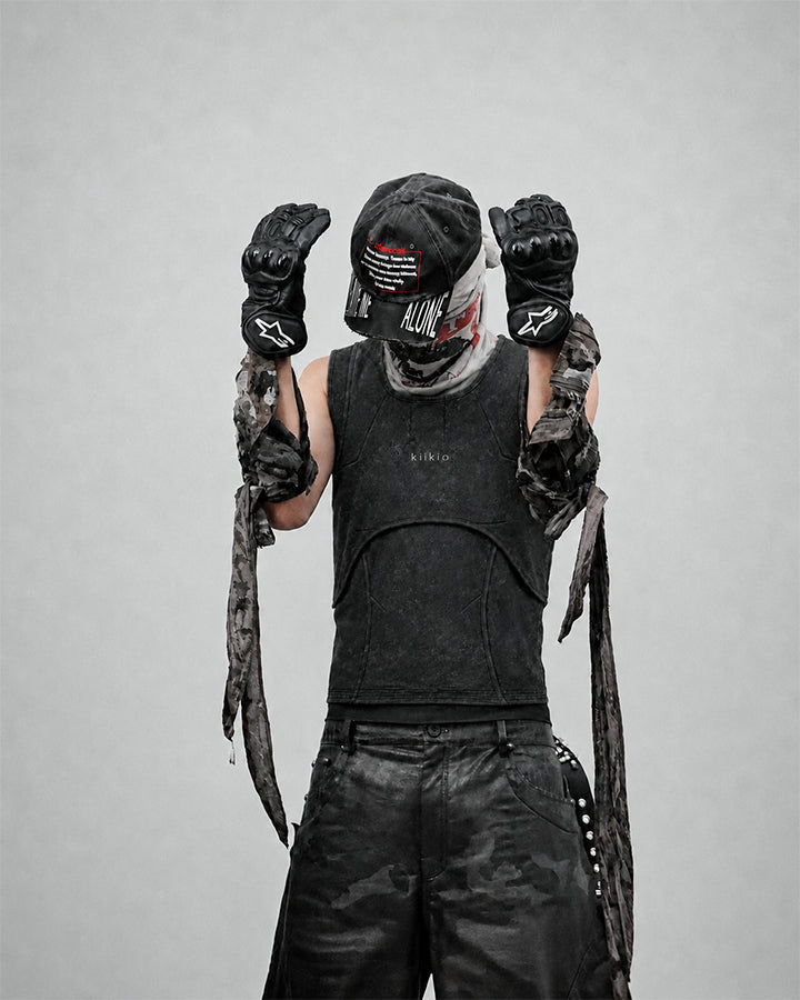 GRYFT Dark Washed Vest