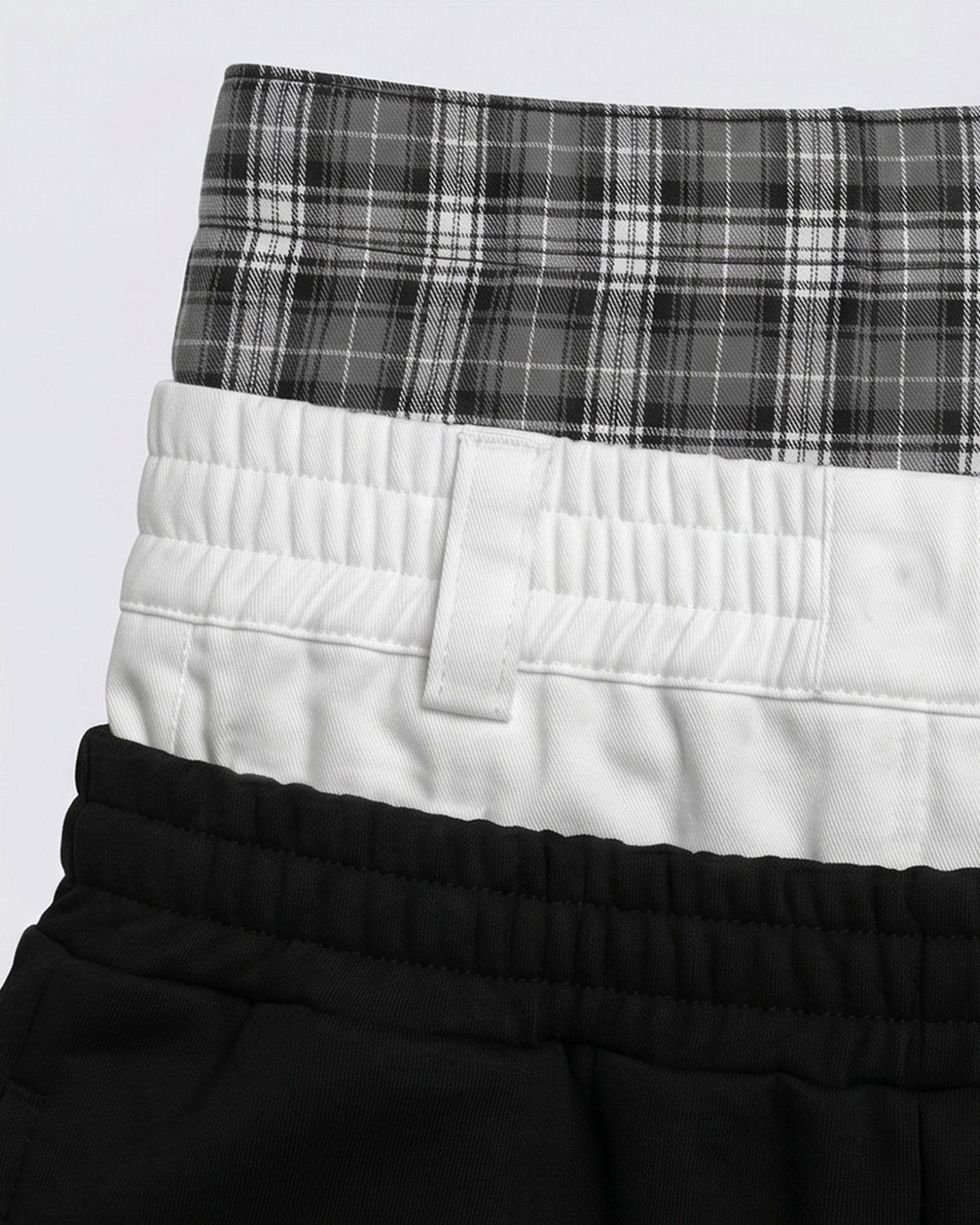 LIGHTNING Series | Layered Waist Wide-Leg Sweatpants