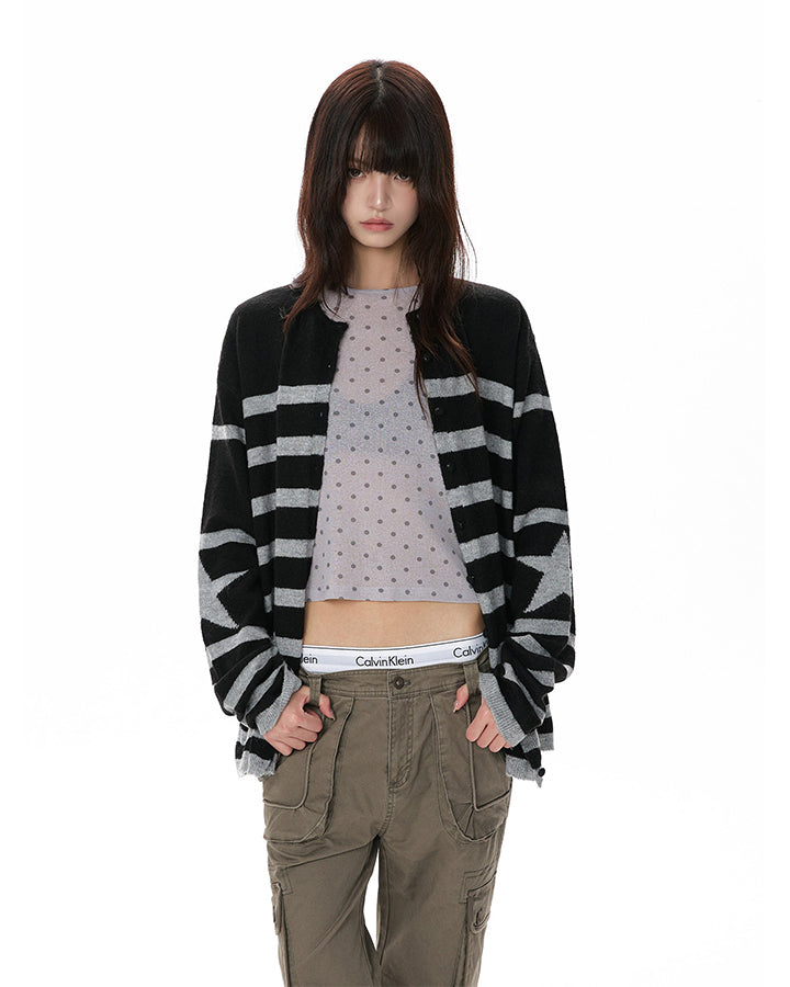 GRYFT Retro Patchwork Sweater