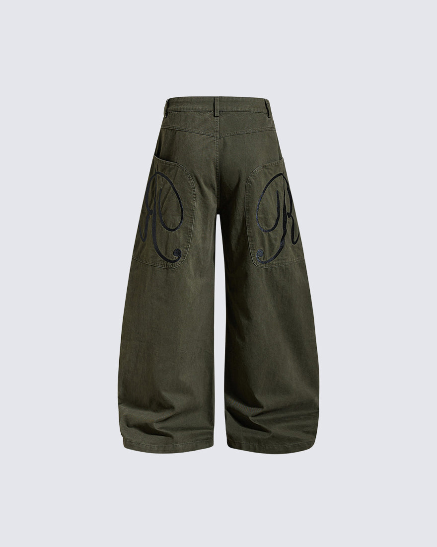 GRYFT Utility Washed Cargo Pants