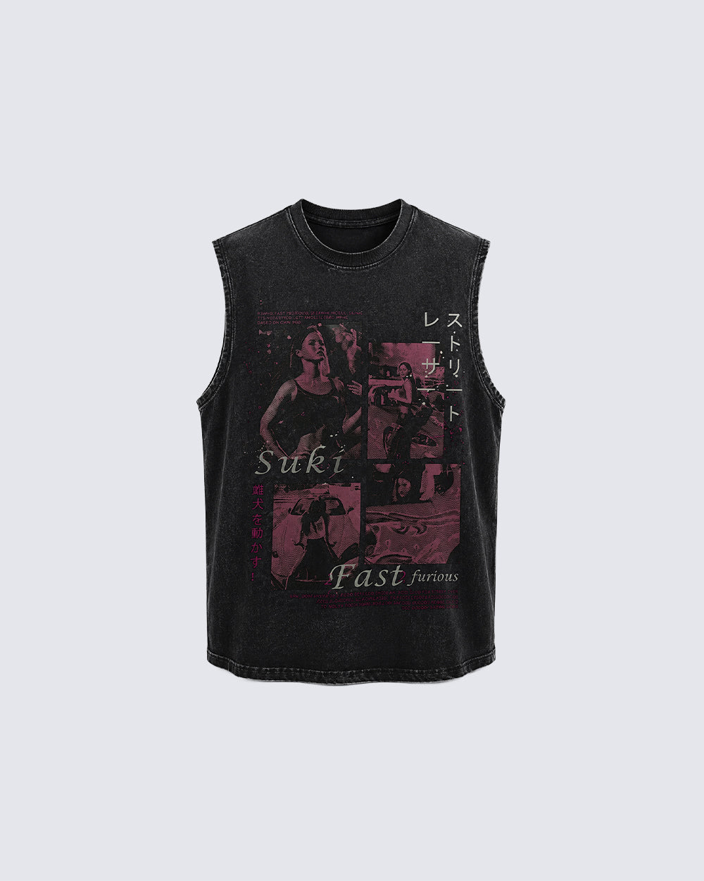 GRYFT Street Washed Sleeveless Tee