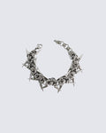 New Punk Spike Chain Bracelet