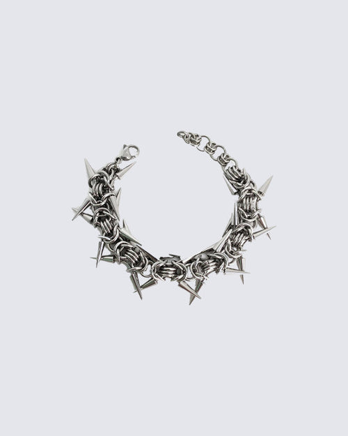 New Punk Spike Chain Bracelet