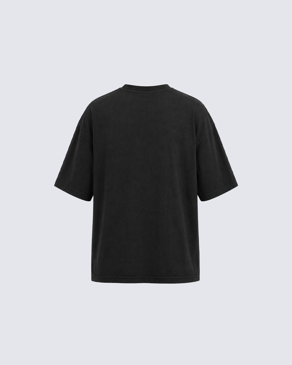 GRYFT Gothic Cross Graphic Oversized T-Shirt