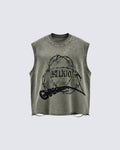 GRYFT Gothic Distressed Vest