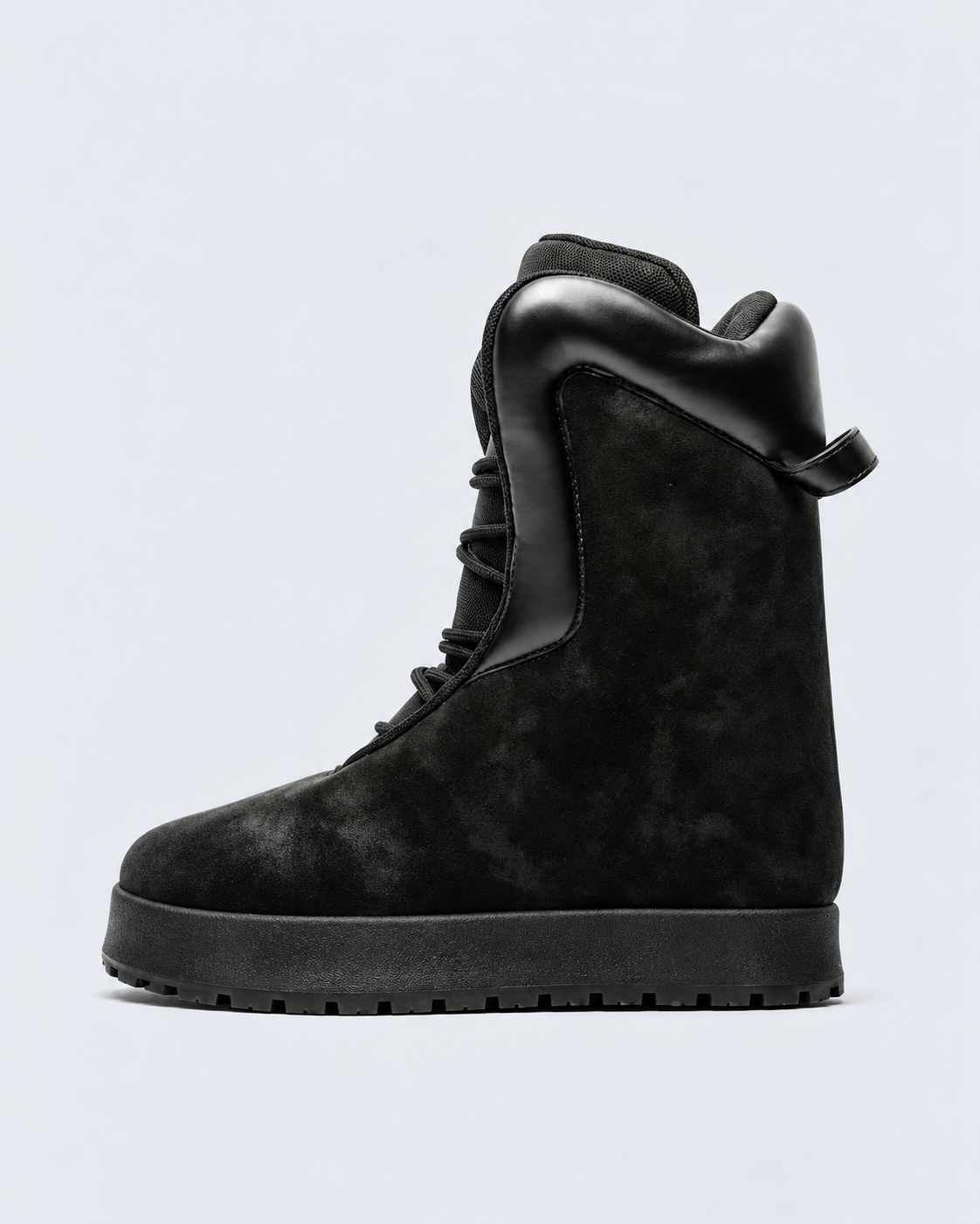 Trendy Oversized High-Top Puffer Boots