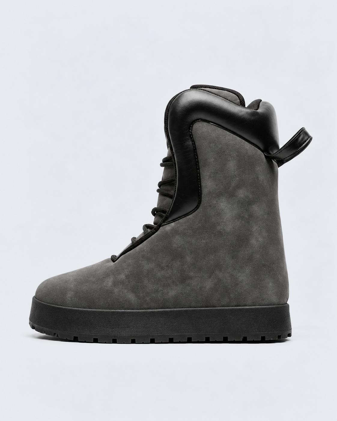 Trendy Oversized High-Top Puffer Boots