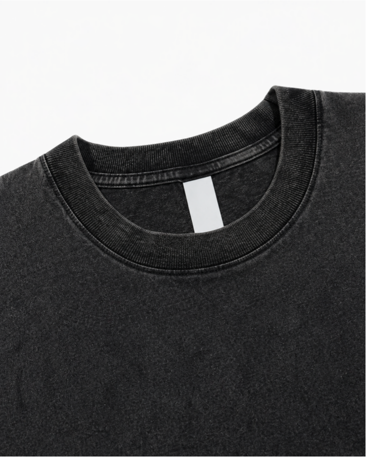 Vintage Star Ring Cowboy Graphic Washed Tee