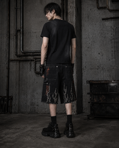 Cross Cutout Graphic T-Shirt