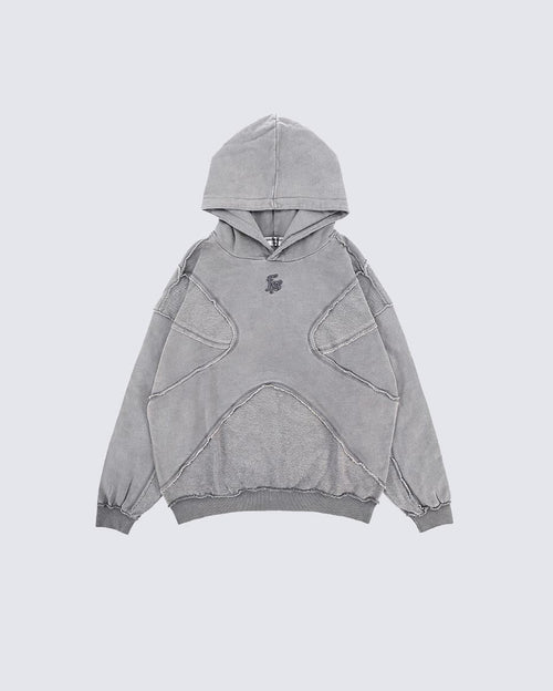 GRYFT Unisex Deconstructed Design Hoodie