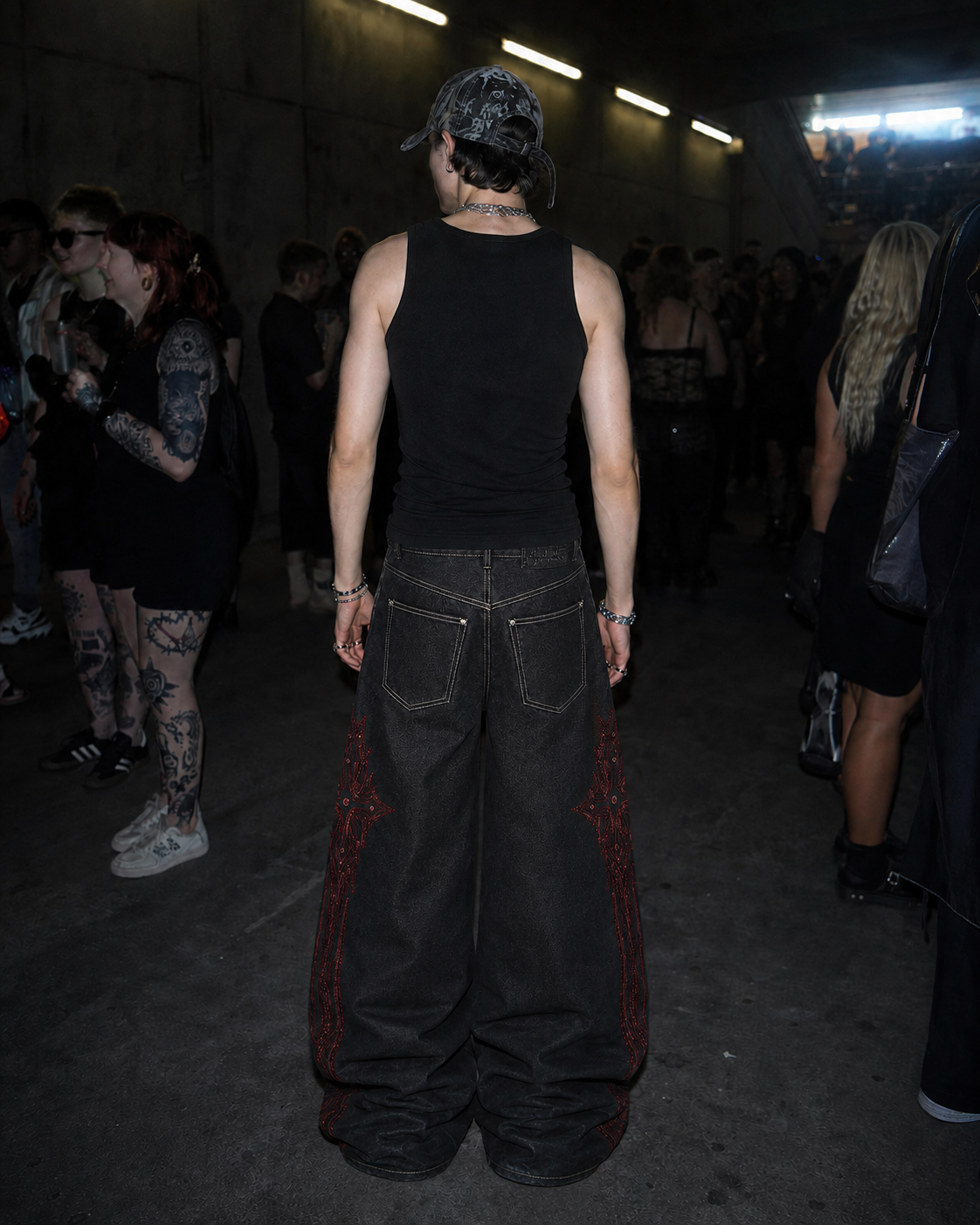 GRYFT Gothic Printed Vest