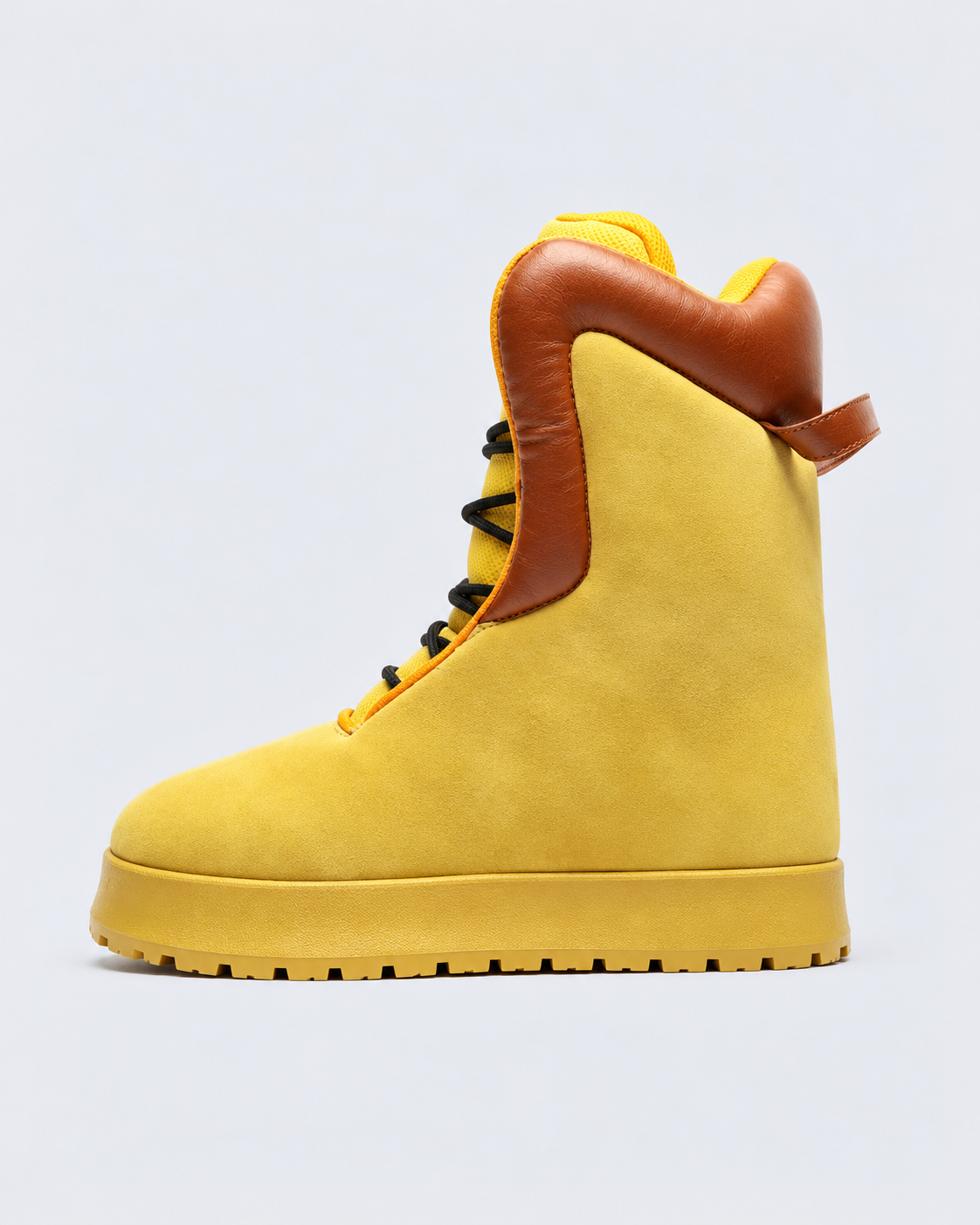 Trendy Oversized High-Top Puffer Boots