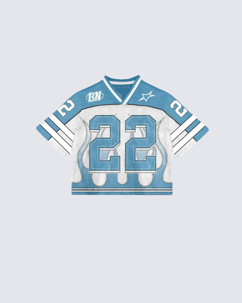 Sport Mesh Number Graphic Jersey Tee