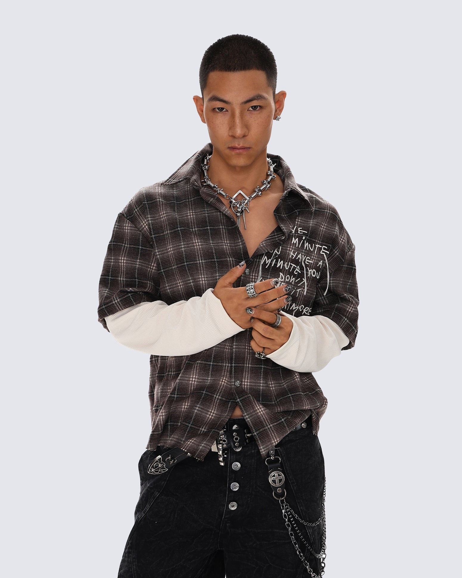 American Vintage Faux Two-Piece Shirt