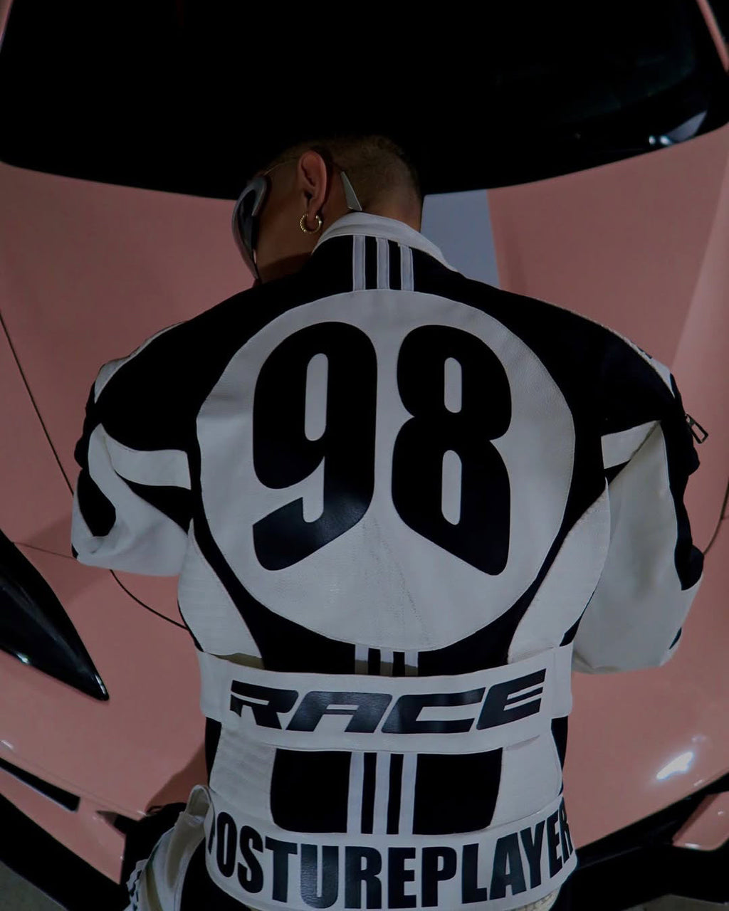 GRYFT Racing Style Graphic Oversized Jacket