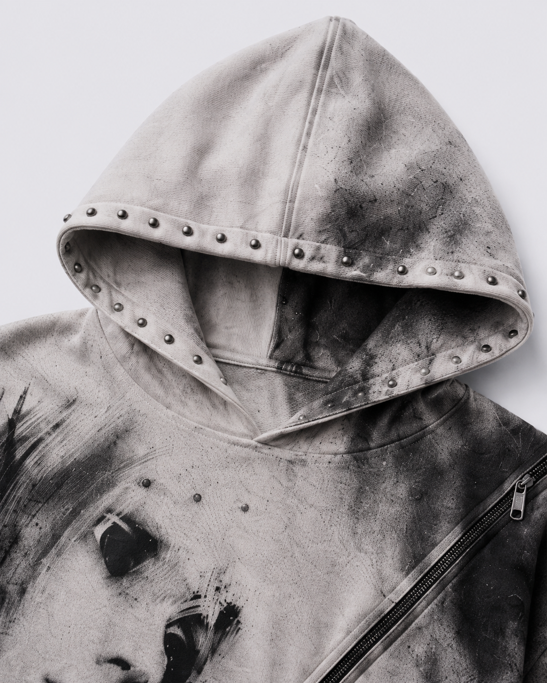 GRYFT Subculture Gothic Grunge Zipper Hoodie