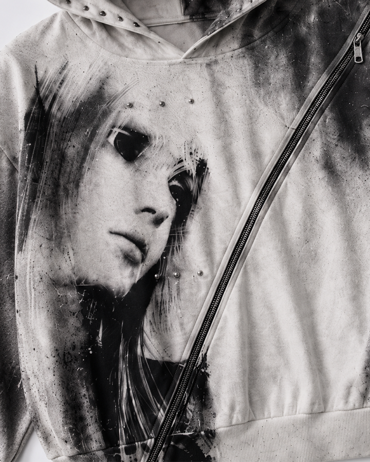 GRYFT Subculture Gothic Grunge Zipper Hoodie