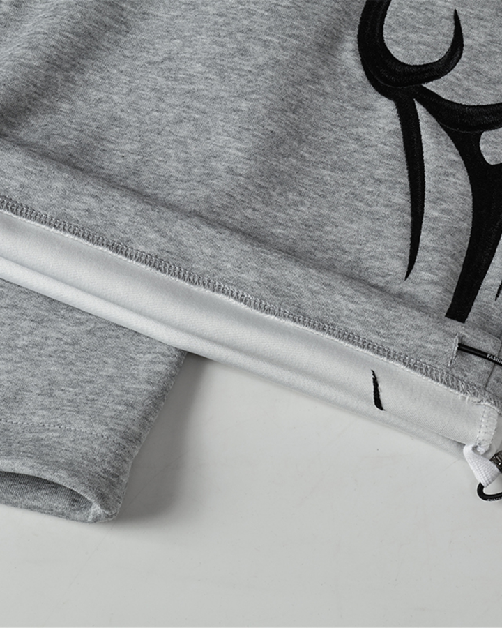 Vintage Tribal Print Relaxed Sweatpants