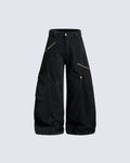 GRYFT Utility Zipper Multi-Pocket Baggy Cargo Pants