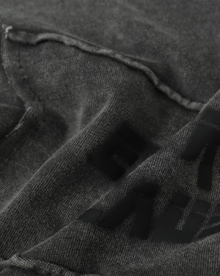 GRYFT Simple Washed Panel Seam Long-Sleeve T-Shirt