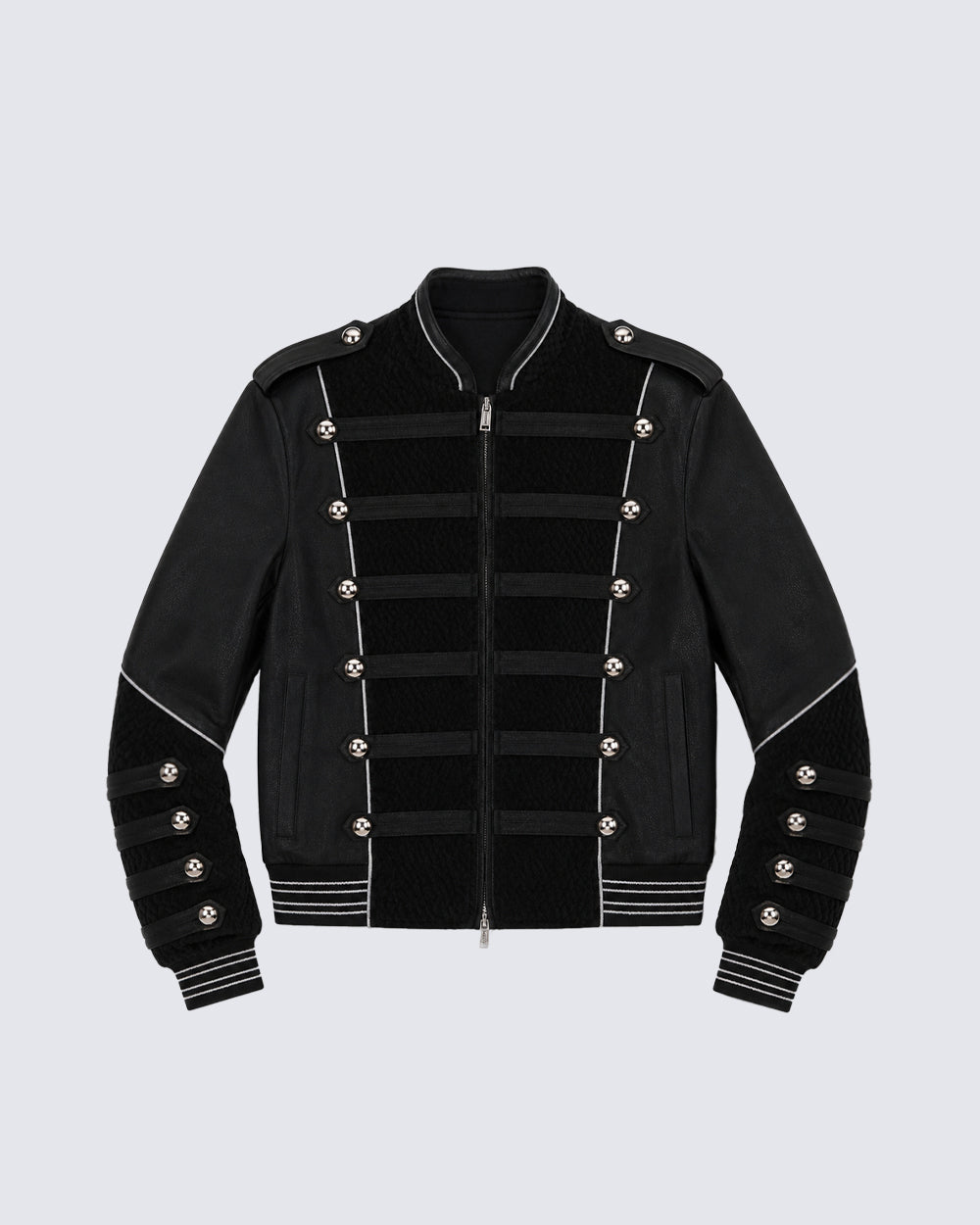 GRYFT Vintage Gothic-Style Button-Up Jacket
