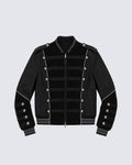 GRYFT Vintage Gothic-Style Button-Up Jacket