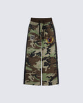 GRYFT Utility Double Waist Camo Cargo Pants