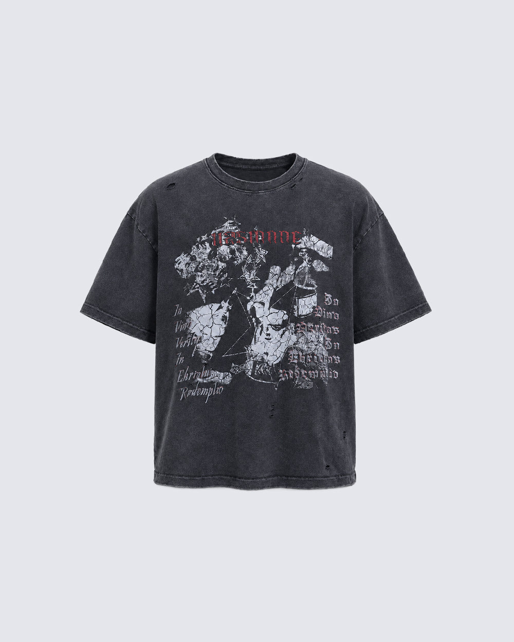 GRYFT Grunge Distressed Tee