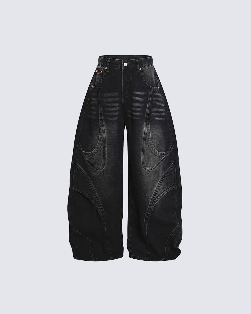 GRYFT Baggy Washed Jeans