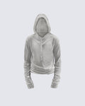 Slim Fit Long Sleeve Pullover with Unique Design