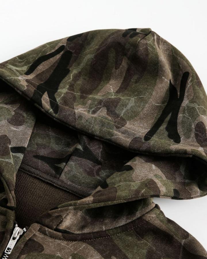 GRYFT American-StyleCamouflage Hooded Sweatshirt