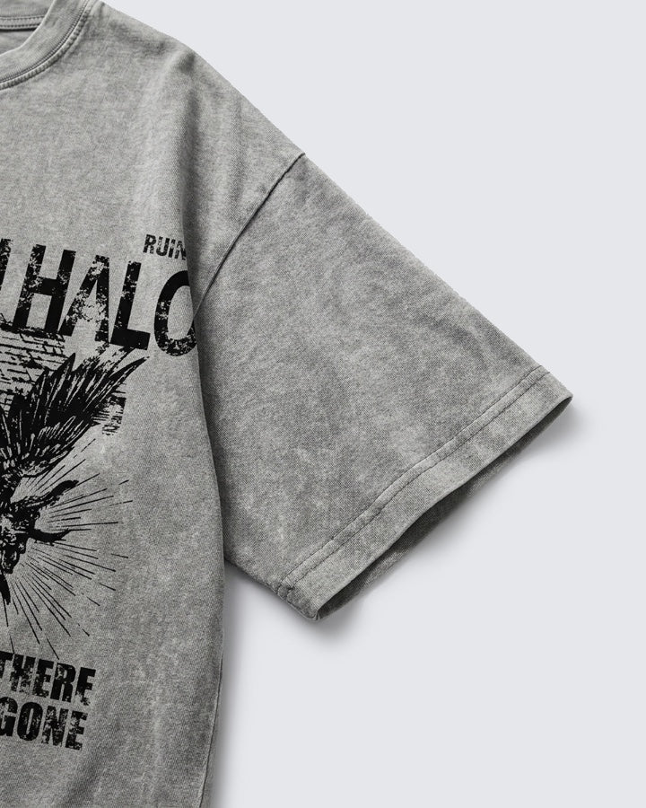 American Washed Graphic Oversized T-Shirt