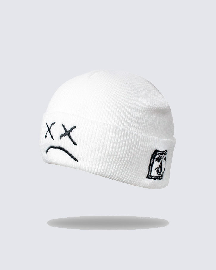 Street Embroidered Knitted Beanie