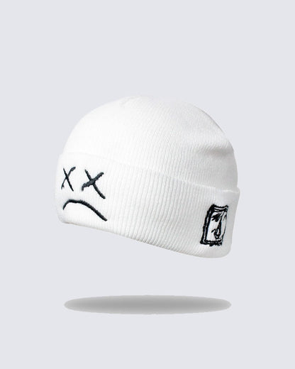Street Embroidered Knitted Beanie