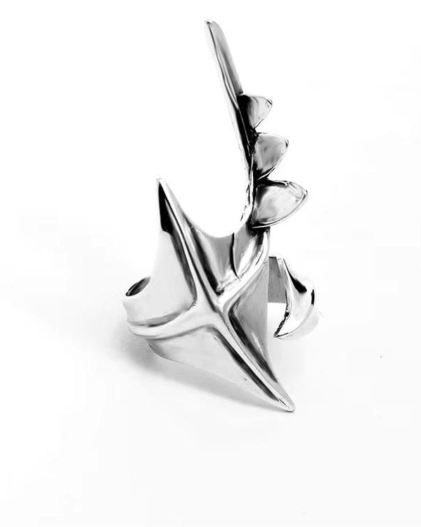 New Abstract Irregular Creative Ring