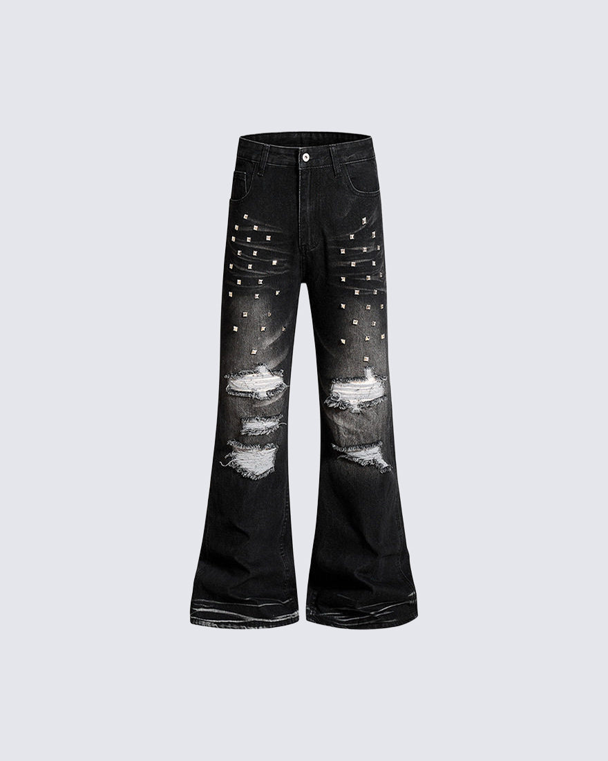 GRYFT Gothic Distressed Jeans