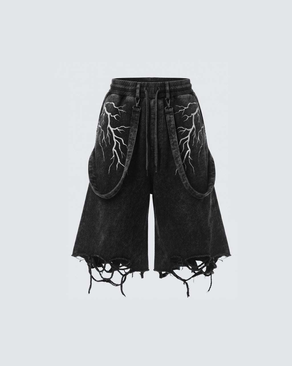 LIGHTNING Series | New Strap Wide-Leg Shorts