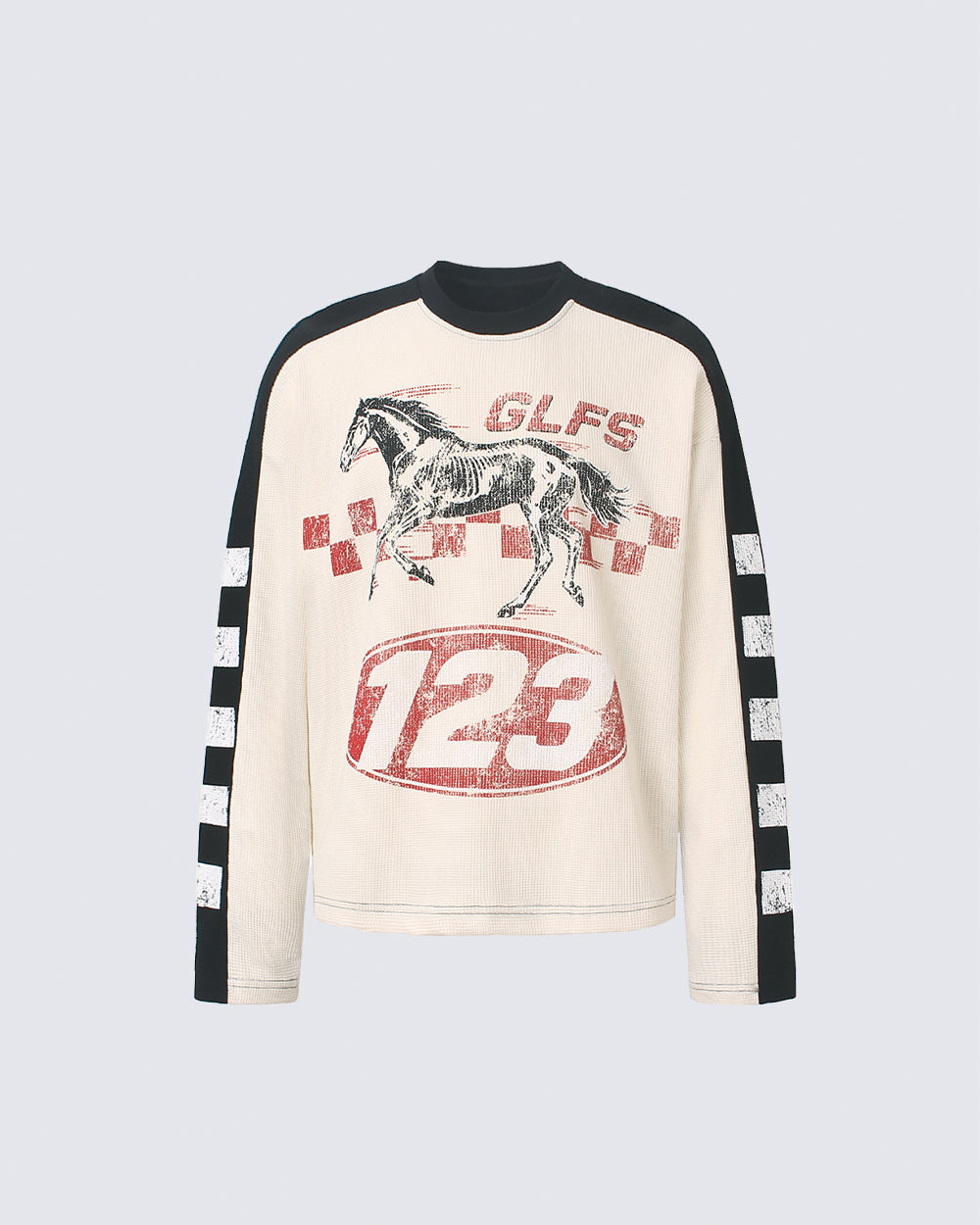 GRYFT Retro Motorcycle Patchwork Tee