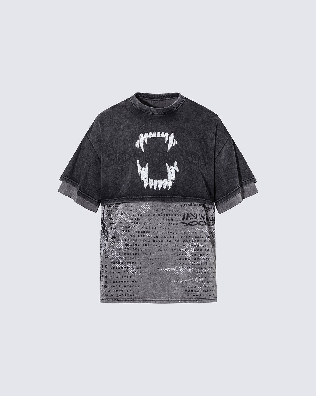 Layered Washed Graphic Tee
