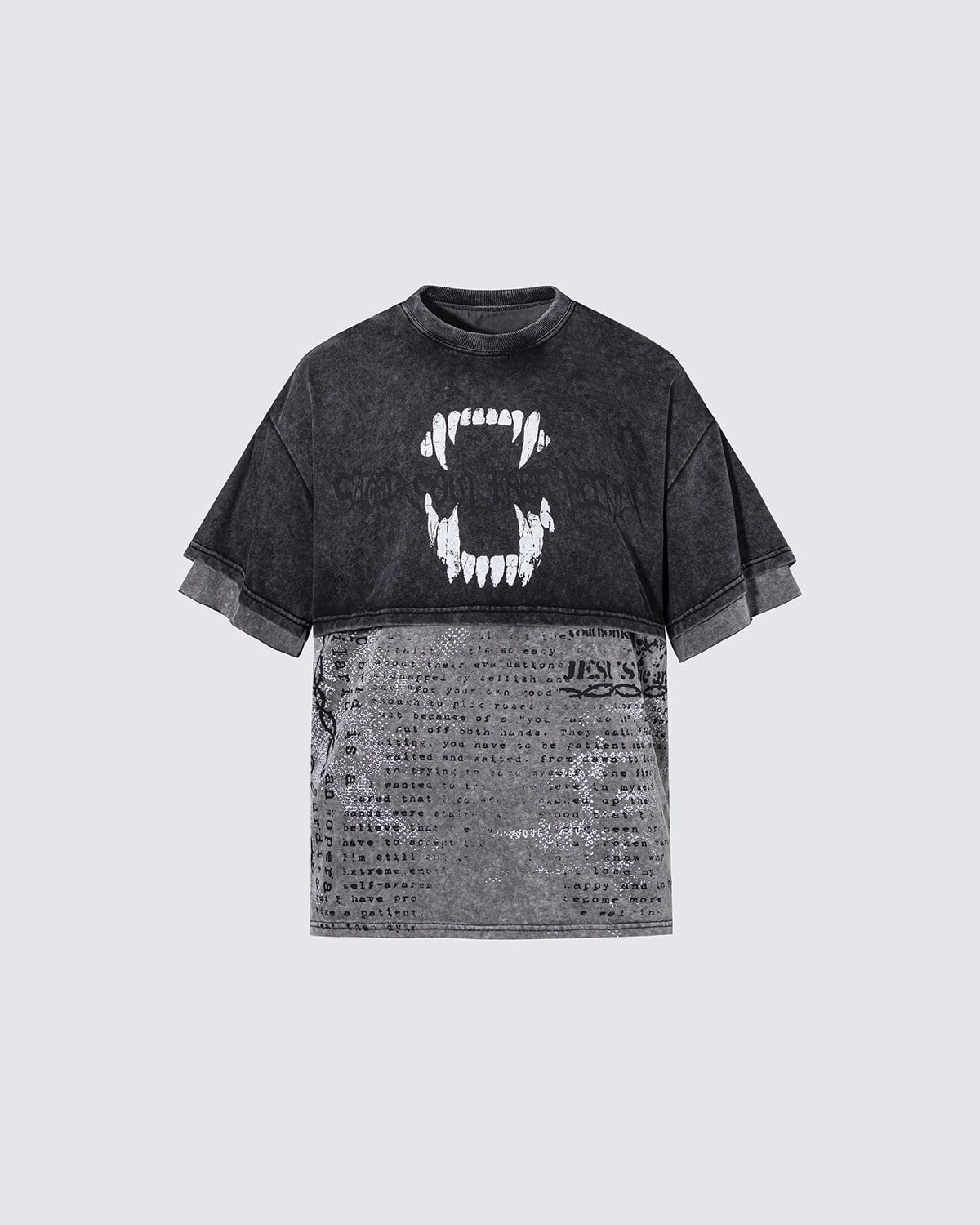 Layered Washed Graphic Tee