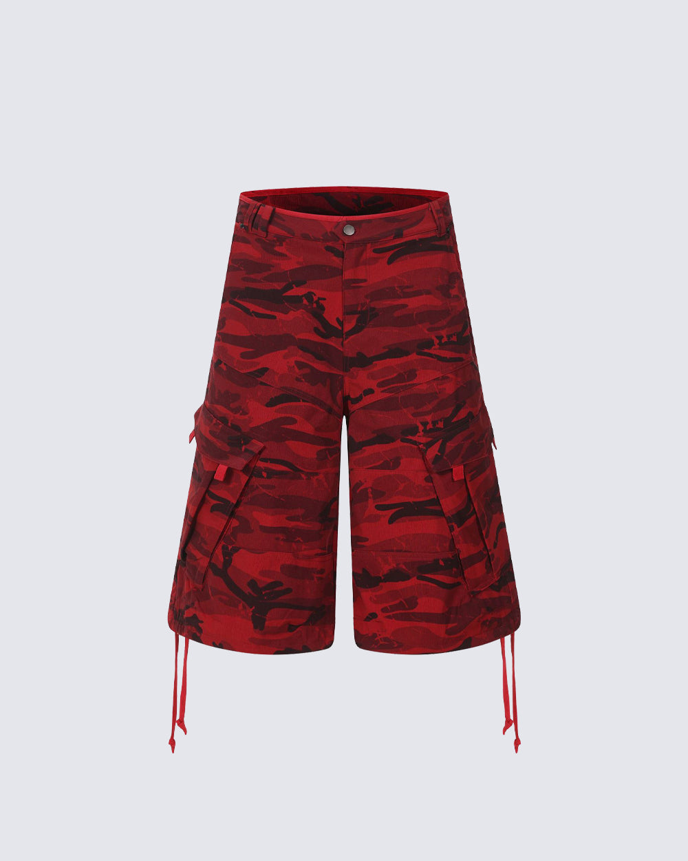 Light Asian Street Camo Utility Shorts