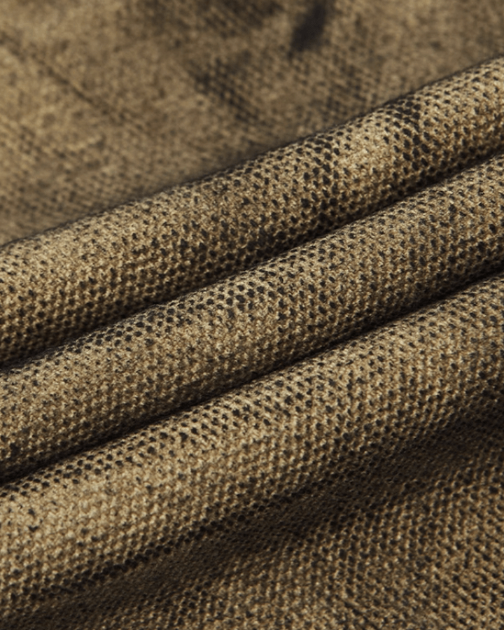 Tactical Textured Wide-Leg Cargo Pants